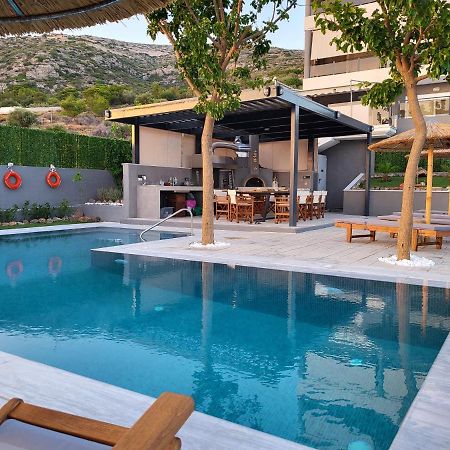 "Stergiou Luxury Apartment 2Nd Floor" Με Κοινη Πισινα Saronida المظهر الخارجي الصورة