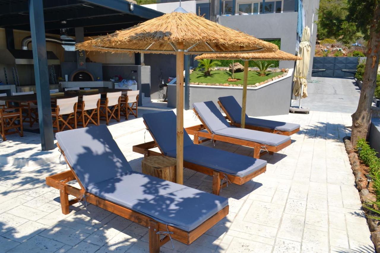 "Stergiou Luxury Apartment 2Nd Floor" Με Κοινη Πισινα Saronida المظهر الخارجي الصورة