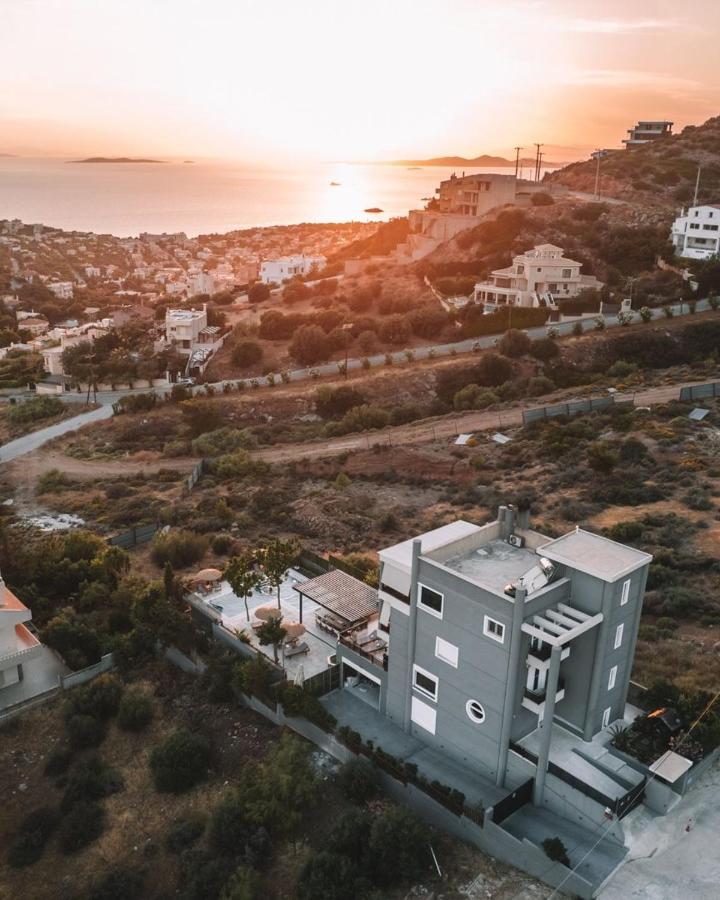 "Stergiou Luxury Apartment 2Nd Floor" Με Κοινη Πισινα Saronida المظهر الخارجي الصورة