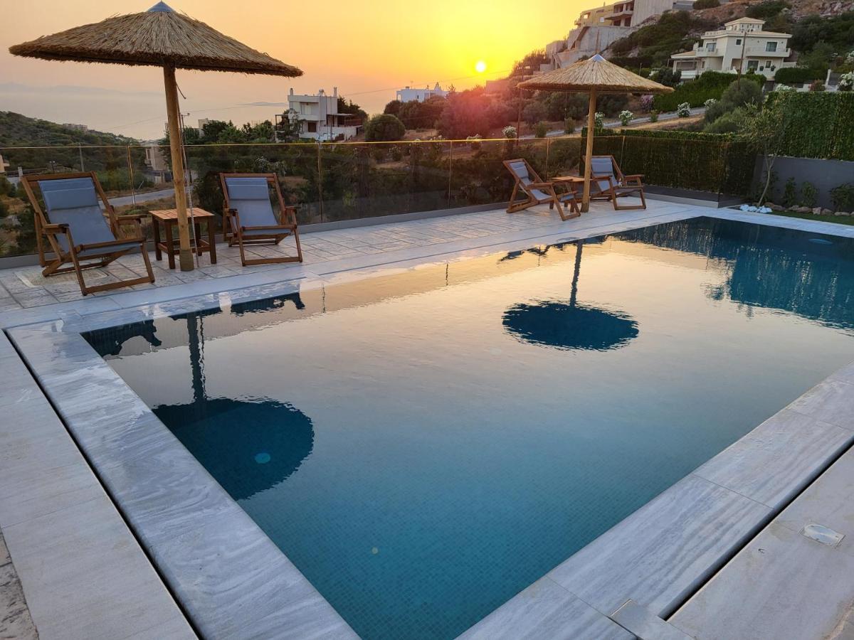 "Stergiou Luxury Apartment 2Nd Floor" Με Κοινη Πισινα Saronida المظهر الخارجي الصورة